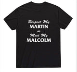 Respect My Martin Black & White T-Shirt