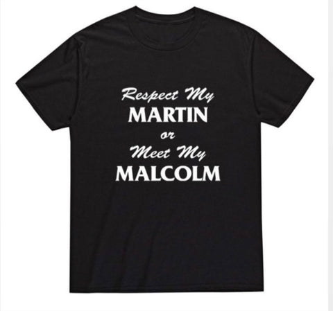 Respect My Martin Black & White T-Shirt