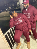 Burgundy MMC Premium Embroidered Fleece Unisex Jogger