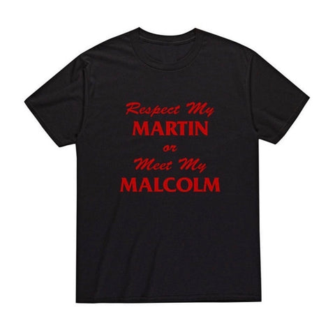 Respect My Martin Black & Red Unisex T-Shirt